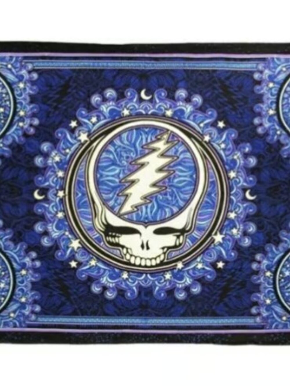 Grateful Dead 3D Steal Your Face Tapestry ~ 100% Cotton ~ 30” x 45” ~ Brand New!